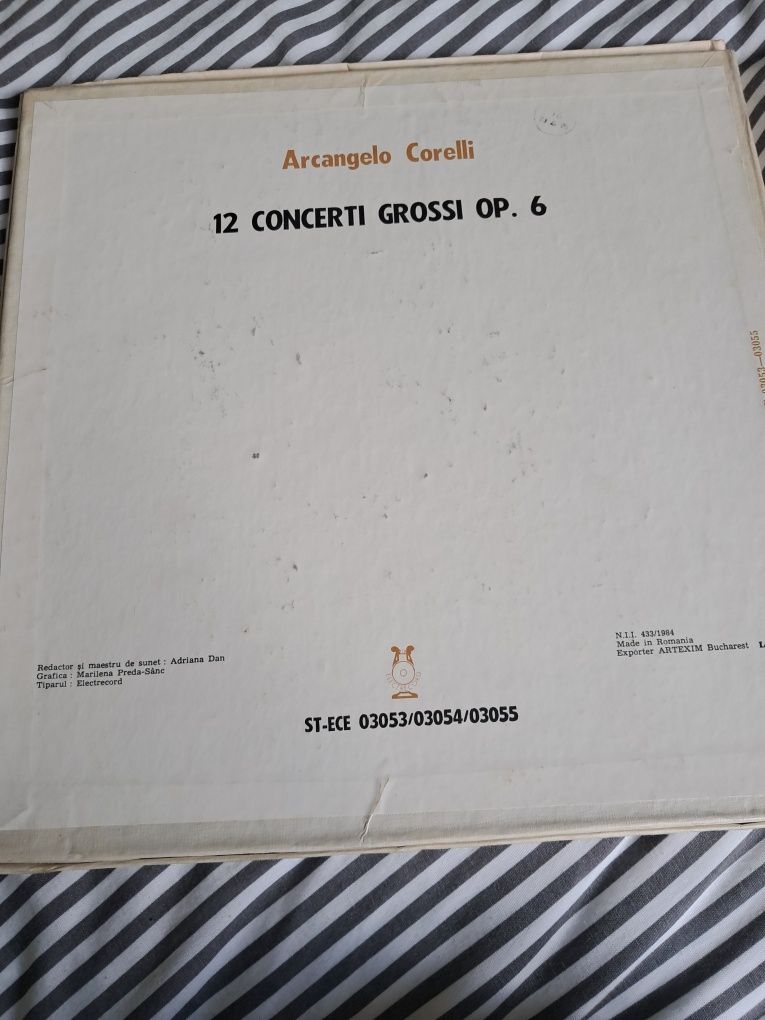 Disc vinil Corelli 12 concertii grosii op 6