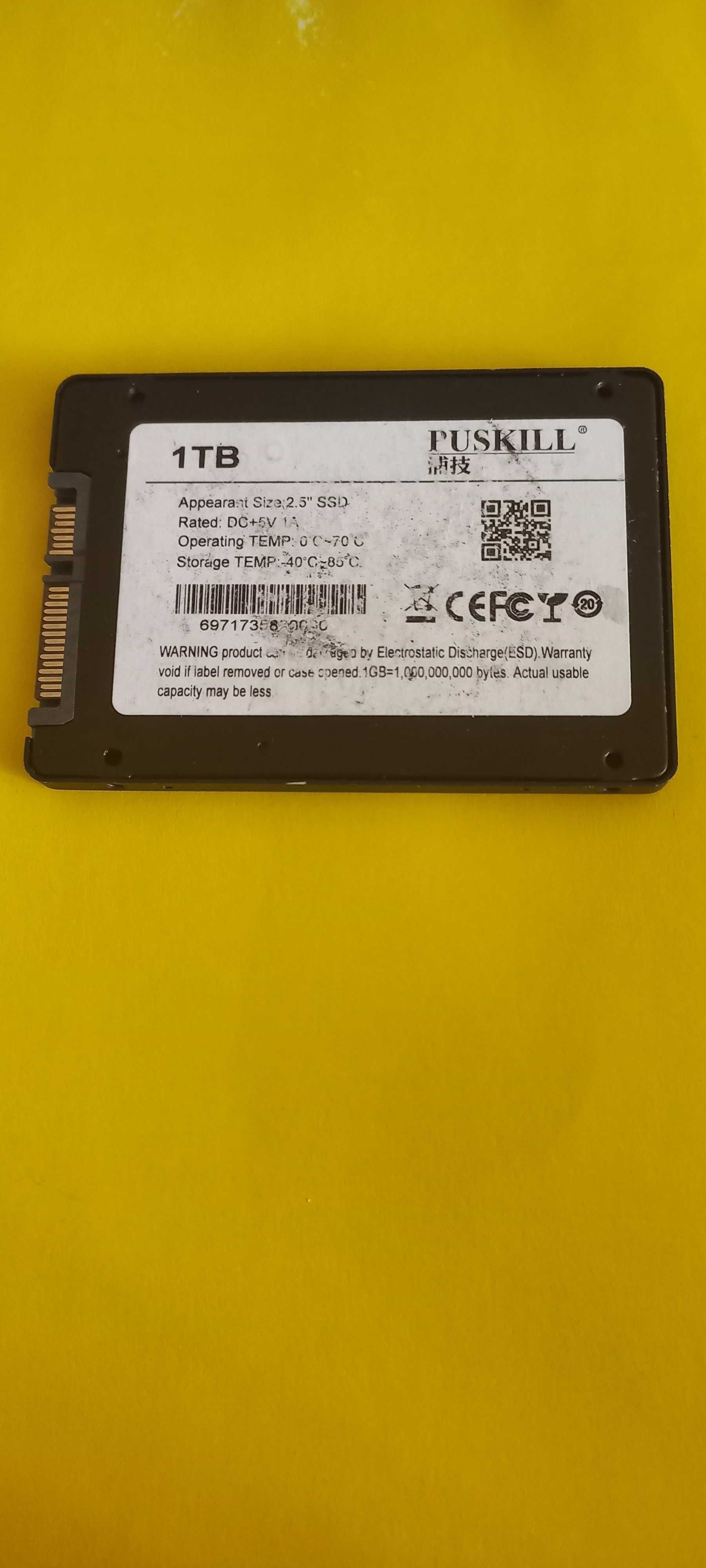 Жесткий диск PUSKILL SATA3 1 TB SSD