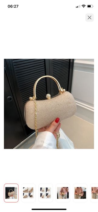 Сумки на корпаратив женские блестящие