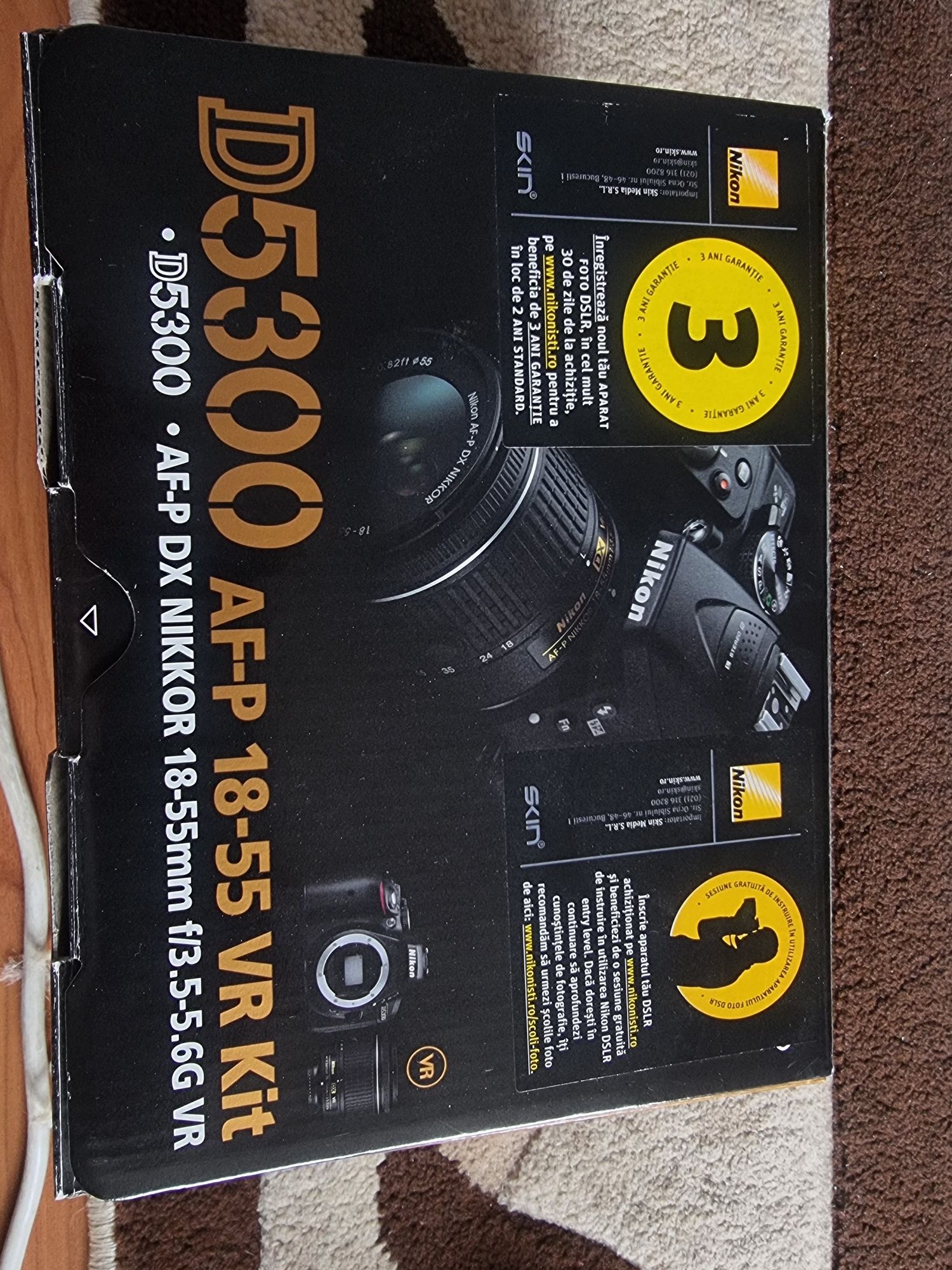 Nikon D5300 - AF-P 18-55 VR Kit - 11k cadre - Cutie