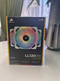 Pachet ventilatoare corsair LL120 RGB , 120mm