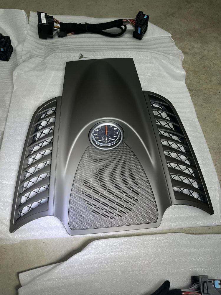 Ceas chrono porsche cayenne 2010-2019 ceas bord crono crem negru gri