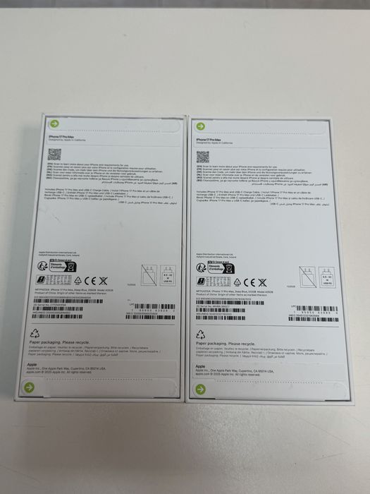 iPhone 17 Pro Max 512gb НОВ! ГАРАНЦИЯ