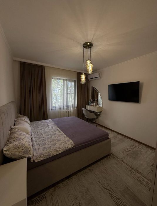 Срочно Продаётся Нукусская 2/4/4 с мебелью техникой ремонт евро !