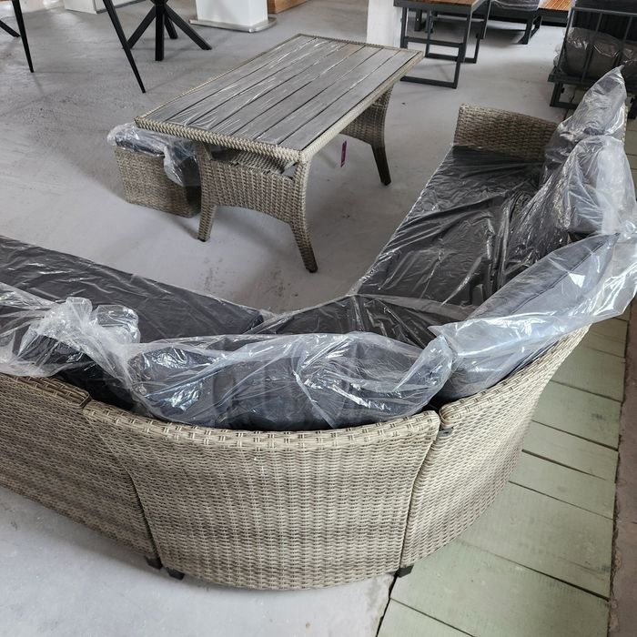 LICHIDARE STOC Set grădină rattan "ambia"