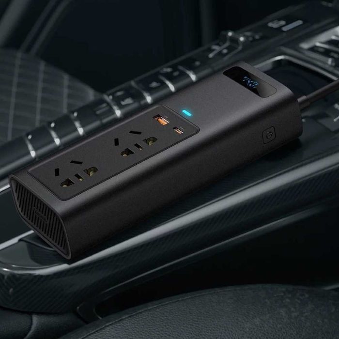 Автомобильный инвертор Baseus In-car Inverter 150W (220V CN/EU)