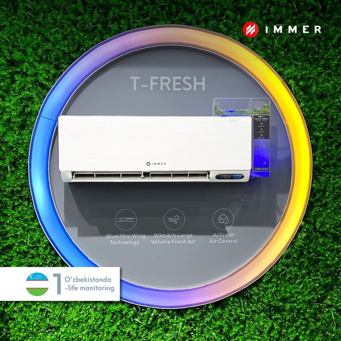 Кондиционер-Очиститель IMMER T-FRESH. Обогрев + Приток свежего воздуха