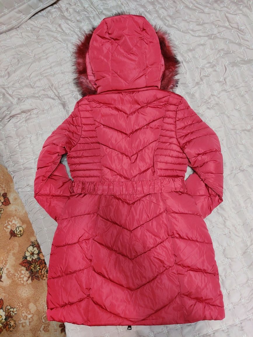 Много топло дамско зимно яке XL, бордо