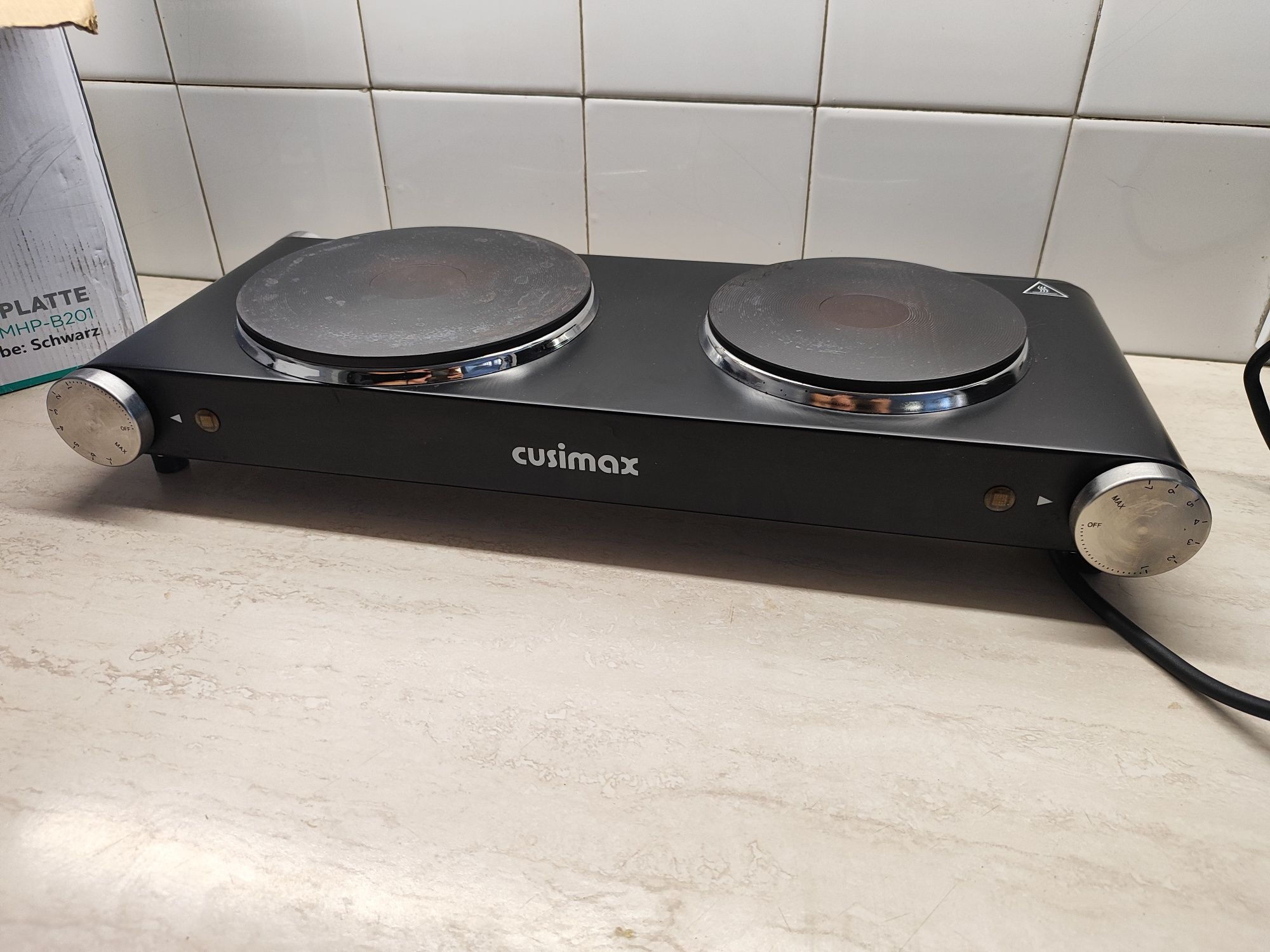 ПРОМО ! CUSIMAX 1800 W двойна електрическа плоча !