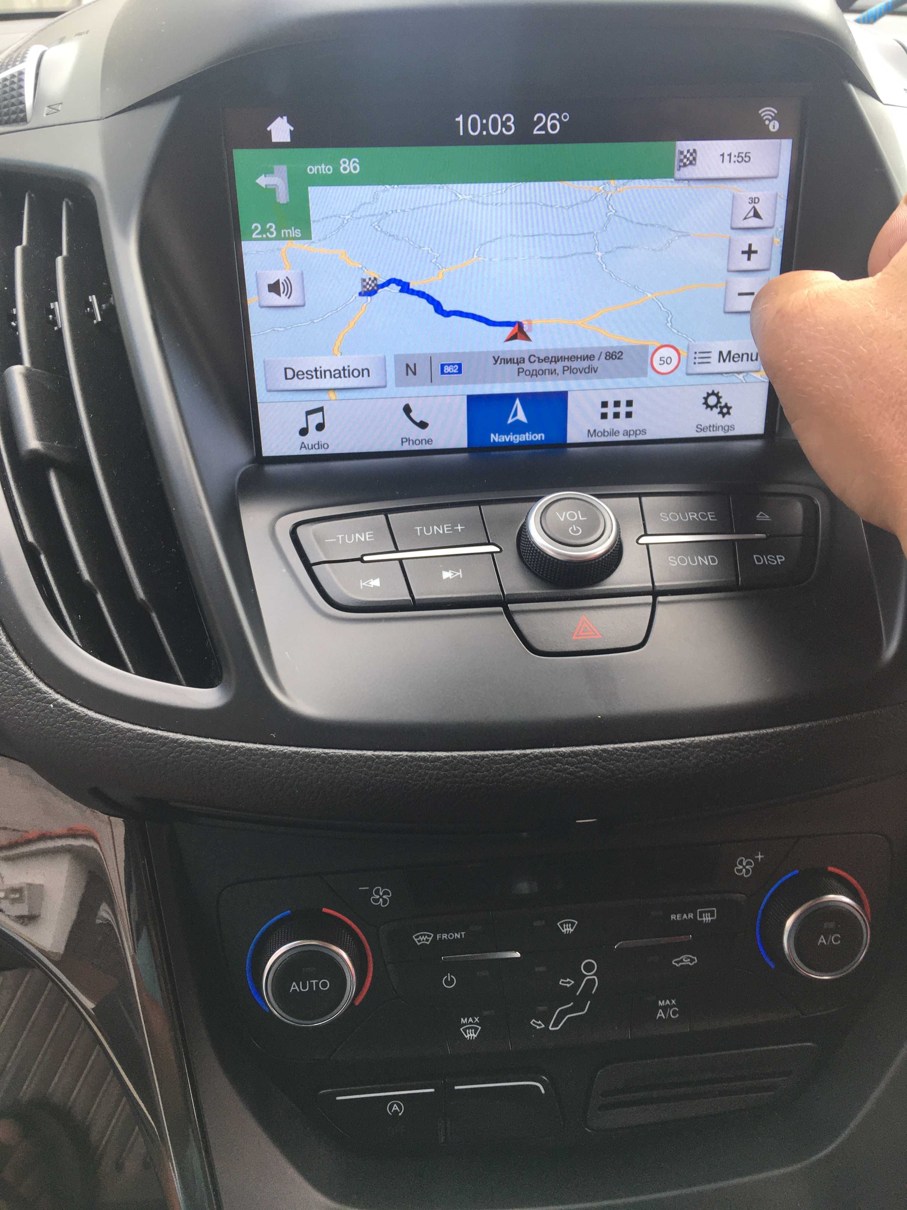 Ford Sync3 Map Update Europe and Tyrkey Ъпдейт Навигация Форд