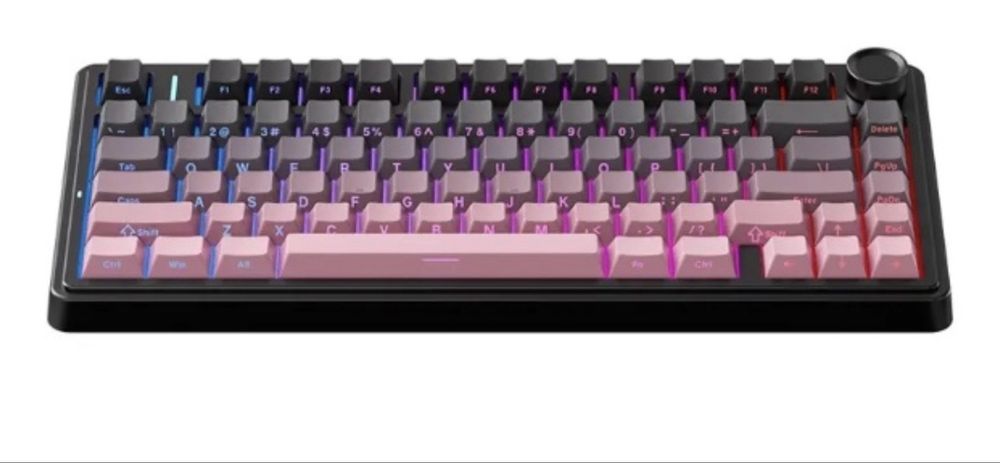 Aula F75 pink side printed