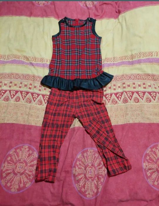 Costum doua piese damă carouri