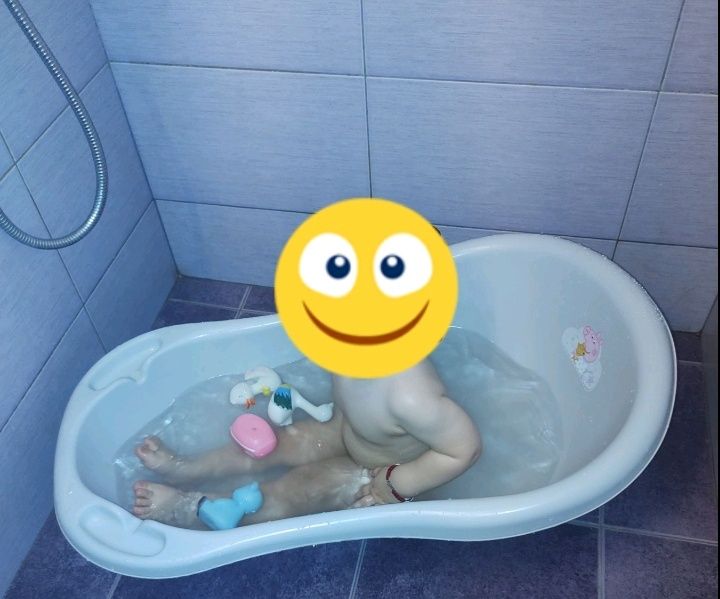 Бебешко корито с тапа