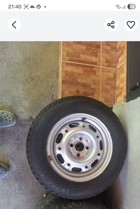 Продам автошины хорошего качества 2 автошины фирмы Роустон