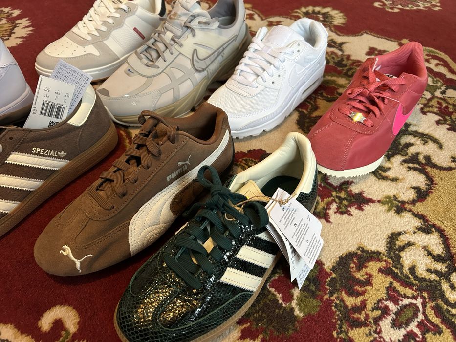 Nike adidas puma new balance