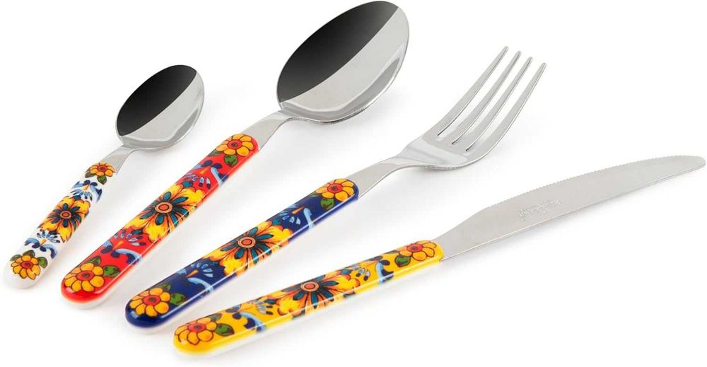 Комплект прибори за хранене Excelsa Trinacria 24 части