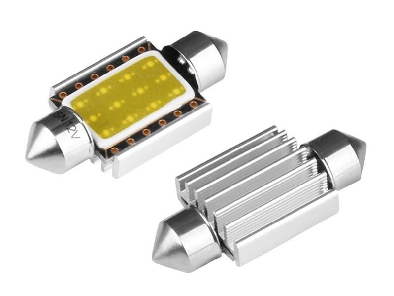 крушка диодна /лед vision festoon sv8.5 36mm 12v 1x cob led, ...