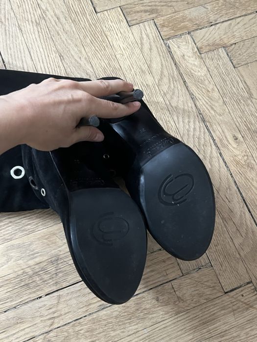 Cizme piele intoarsa Musette noi