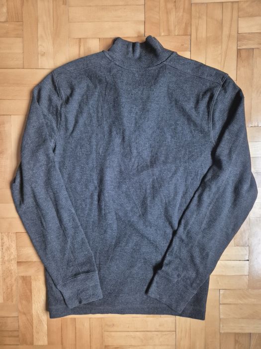 Bluză Banana Republic Premium, half-zip cu guler înalt - Bărbații - L