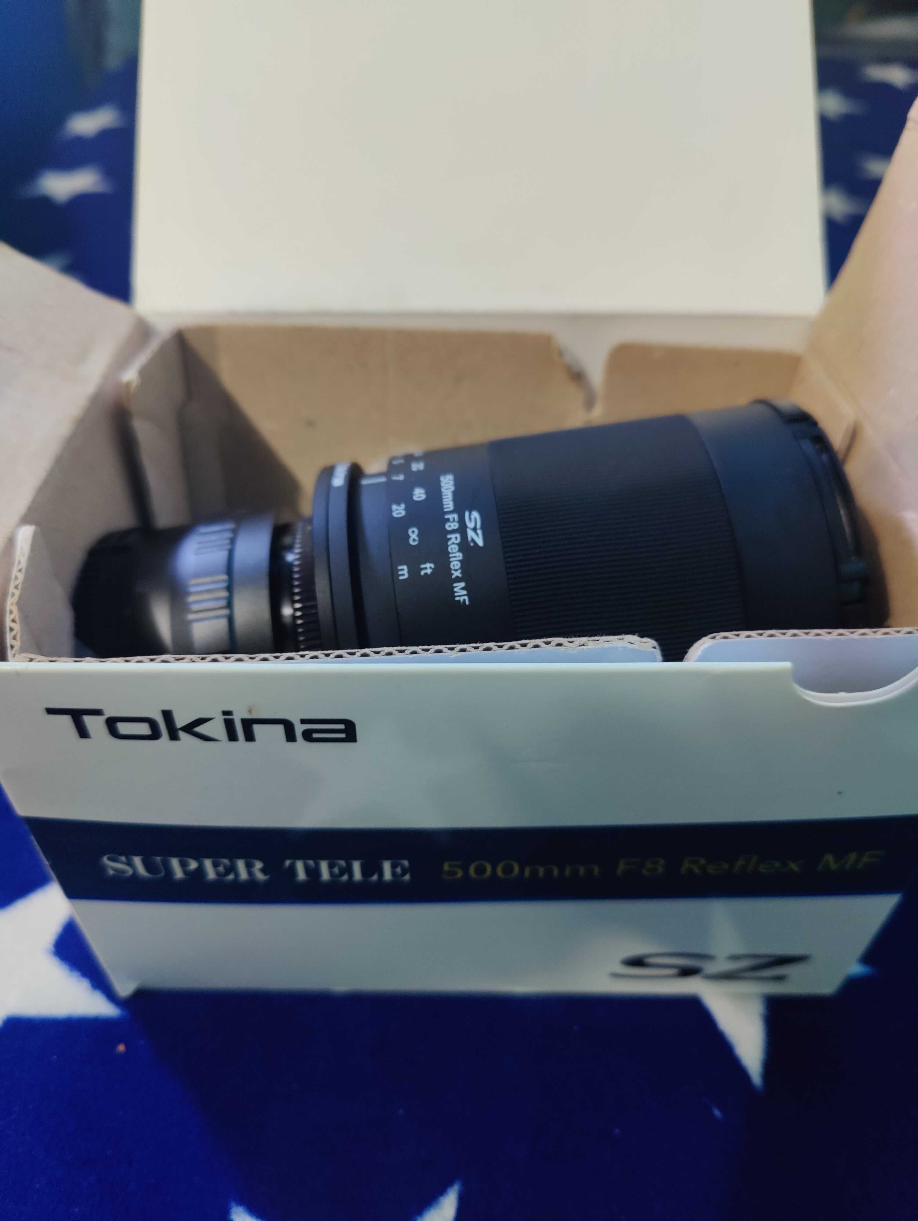 Tokina SZ SUPER TELE 500mm F/8 Reflex Lens 2022 (T-Mount) (Full Frame)