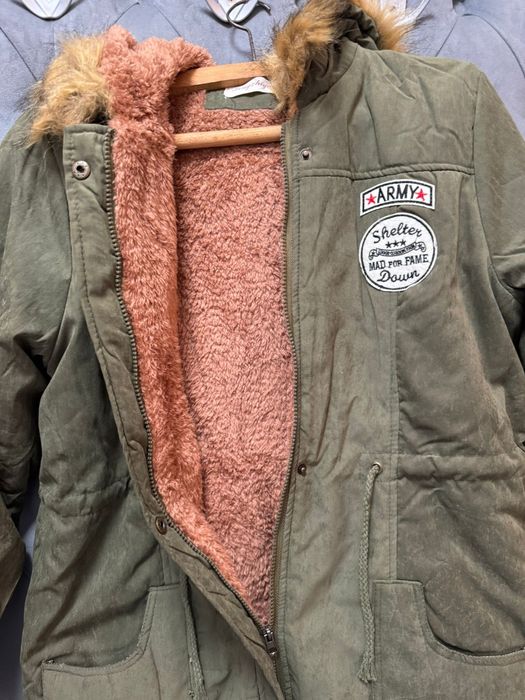 Geaca femei îmblănite army