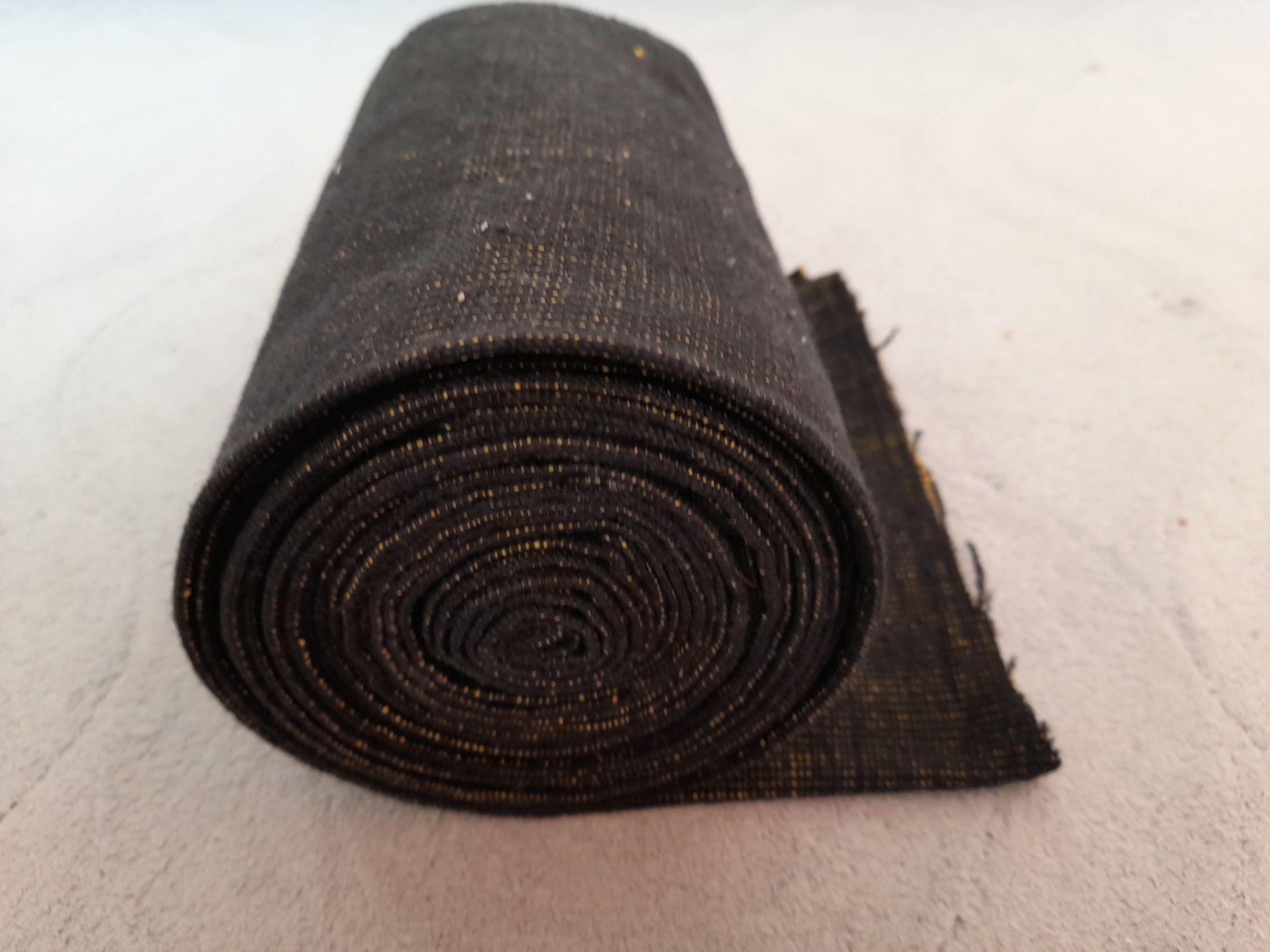 Стар ръчно тъкан плат 4,5 м на 40 см