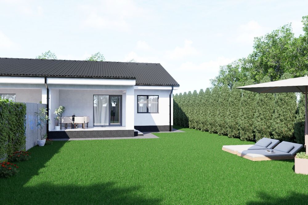 Casa noua  la cheie Oradea - Cheriu - Gaz - Canal - Apa