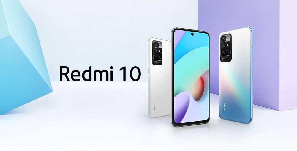 Xiaomi Redmi 10 128GB 4GB 4G NFC 6.5" Pebble white alb Nou Sigilat