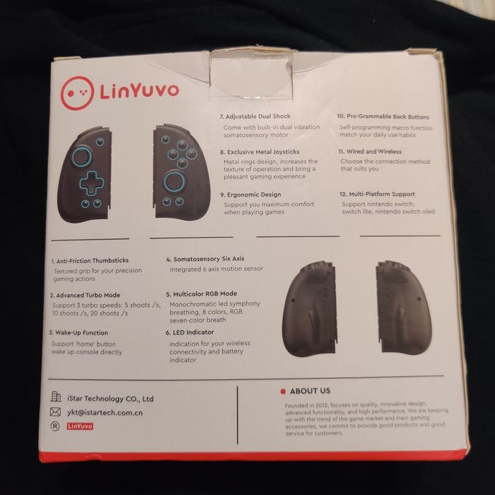 LinYuvo Controller/Joy-Con Nintendo Switch