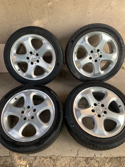 Диски оригинал садор,миллениум,алхера р17  мерседес с шинами  обмен ес