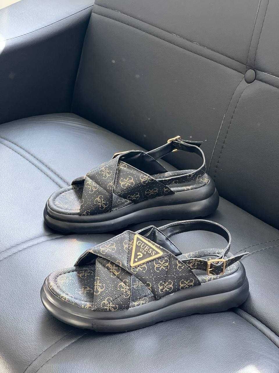 Висок клас дамски сандали Guess Louis Vuitton