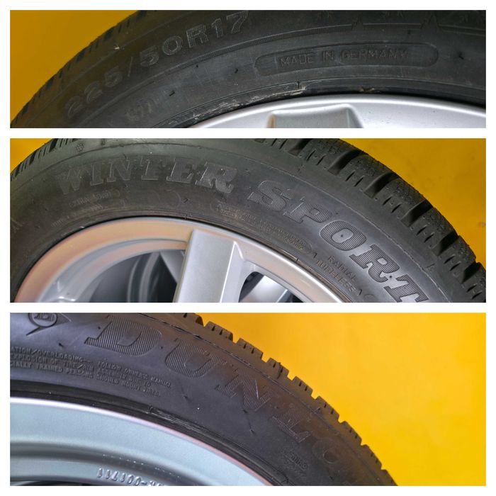 Roti Jante Anvelope 225/50/17 5x112 NOI BMW Seria 3 G20 AUDI Mercedes