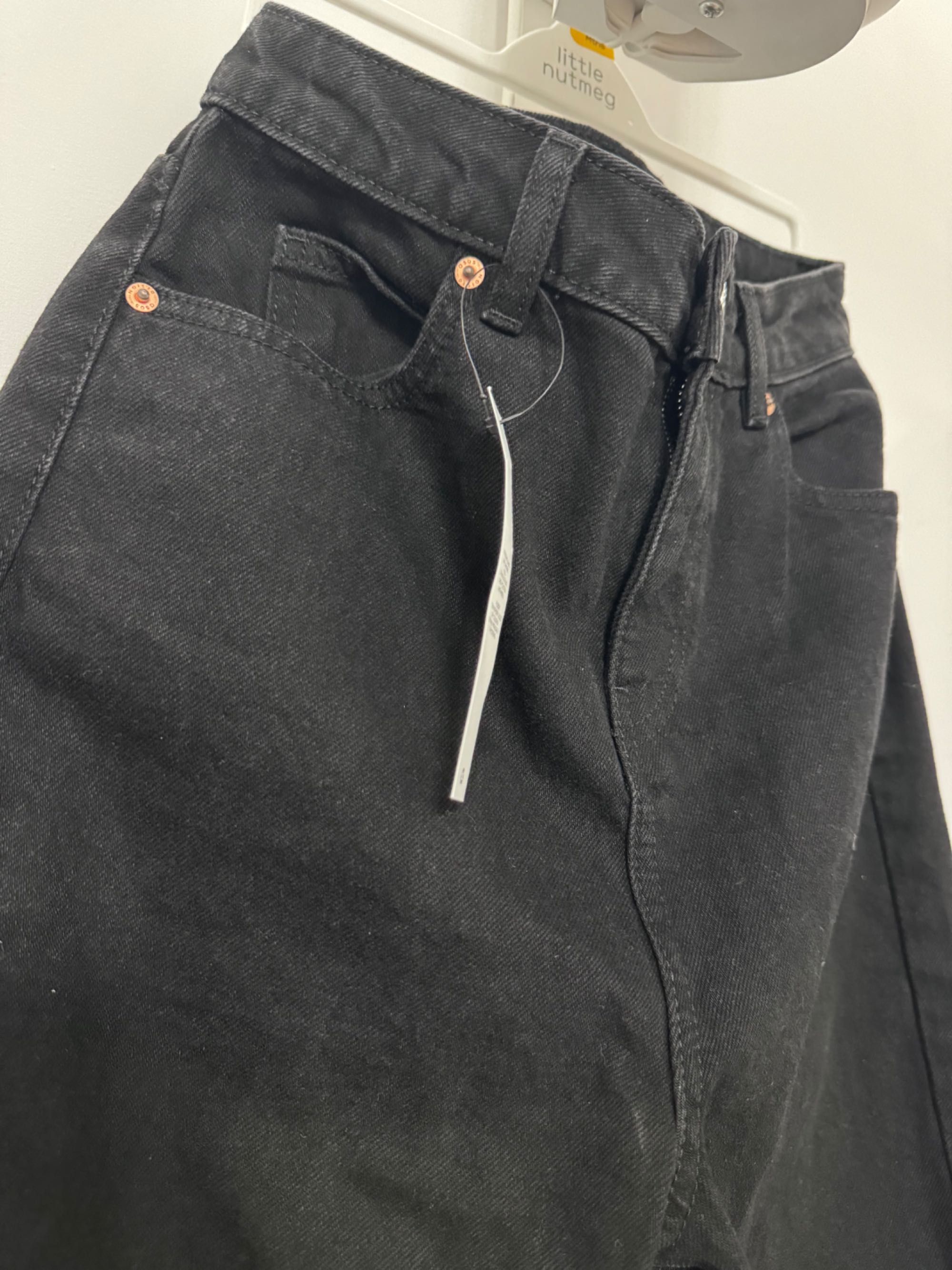 Дамски черни дънки ASOS xs