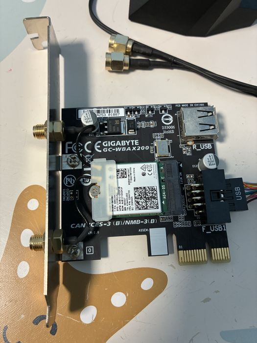 Wi Fi карта Aorus GC-WBAX200 BLUETOOTH 5.0