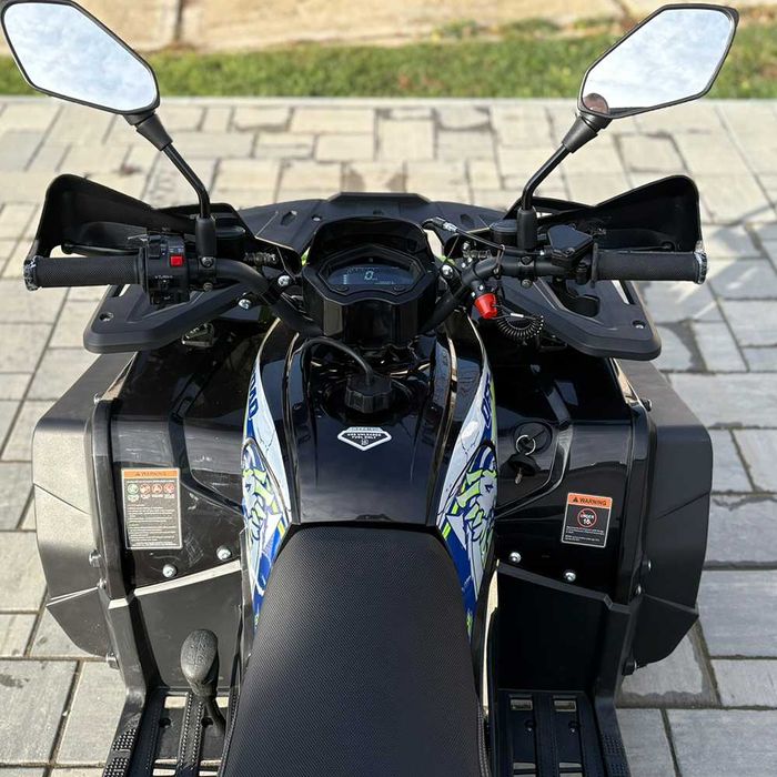 Atv 125cc Rival AFP Pro 8" automat 4T benzina negru/verde