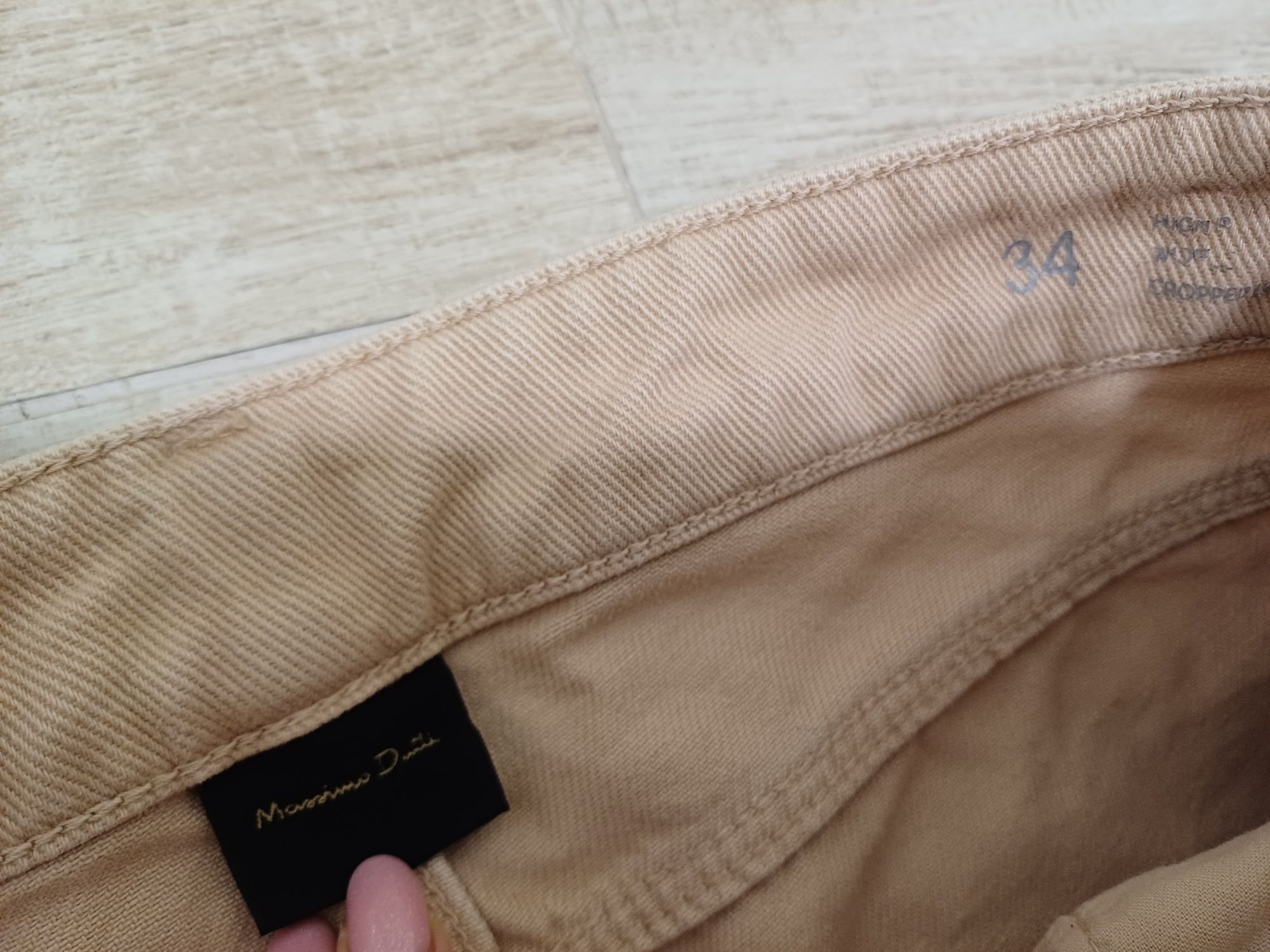 Blugi Massimo Dutti 34 nude piersica