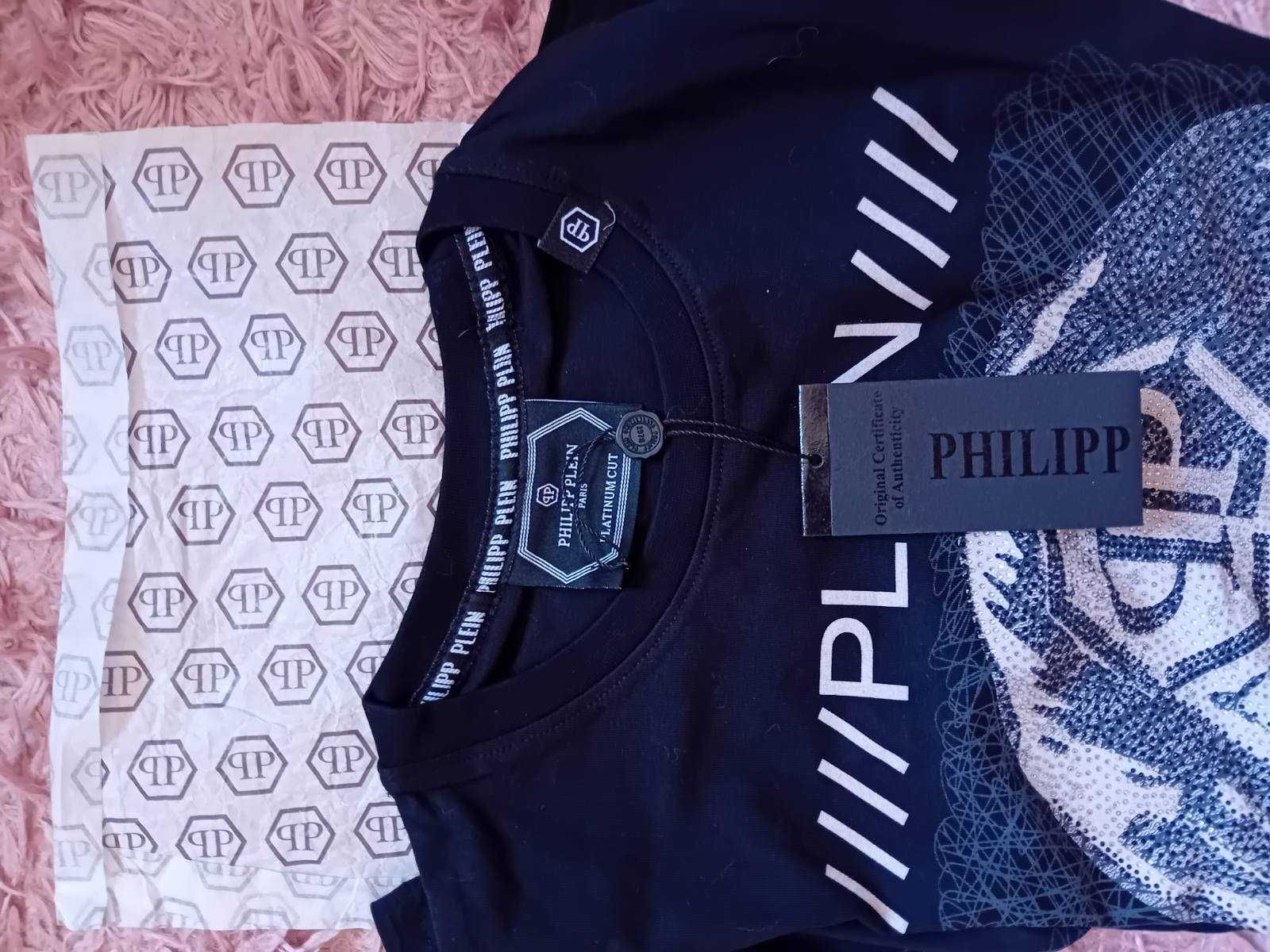 Чисто нова оригинална тениска Philipp Plein