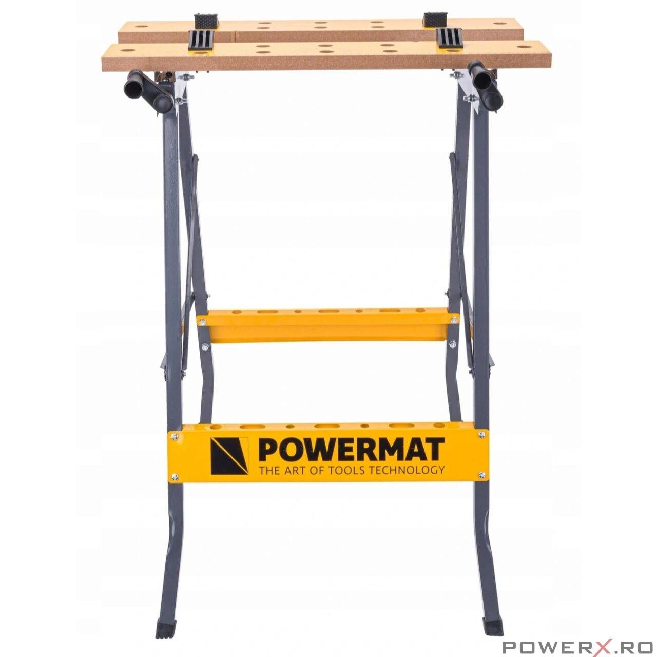 Masa de lucru 100kg/560mm reglabila pliabila pentru atelier Powermat