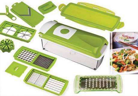 Многофункционално , професионално кухненско ренде Nicer Dicer Plus