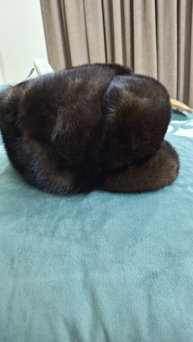 Мужская шапка норковая