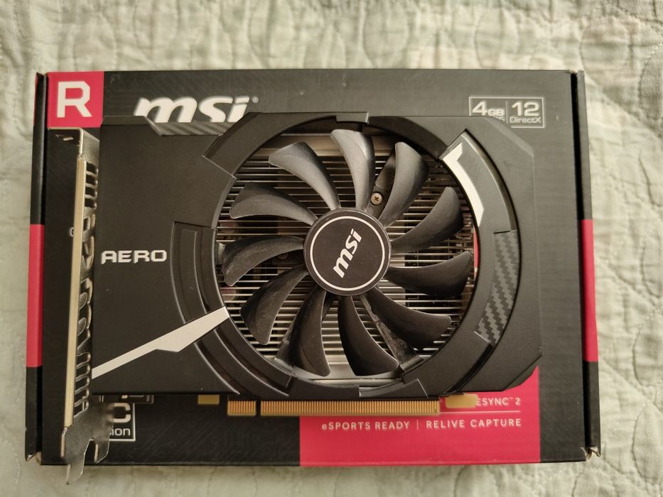 Видеокарта MSI RX 550 4GB