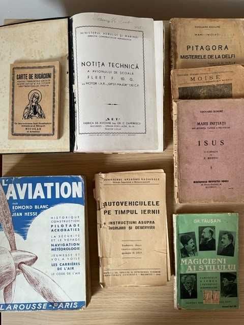 Carti vechi (ani ~1930) +  Chimie gen. Nenitescu