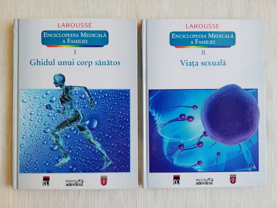 Enciclopedia Medicala a Familiei.Larousse-set alcatuit din vol. I+II