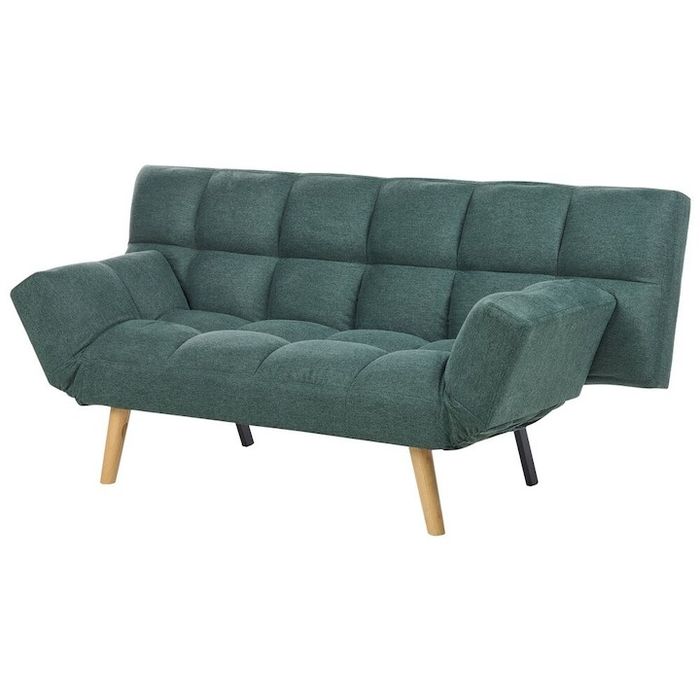 NOU Canapea extensibilă "INGARO", click-clack, verde