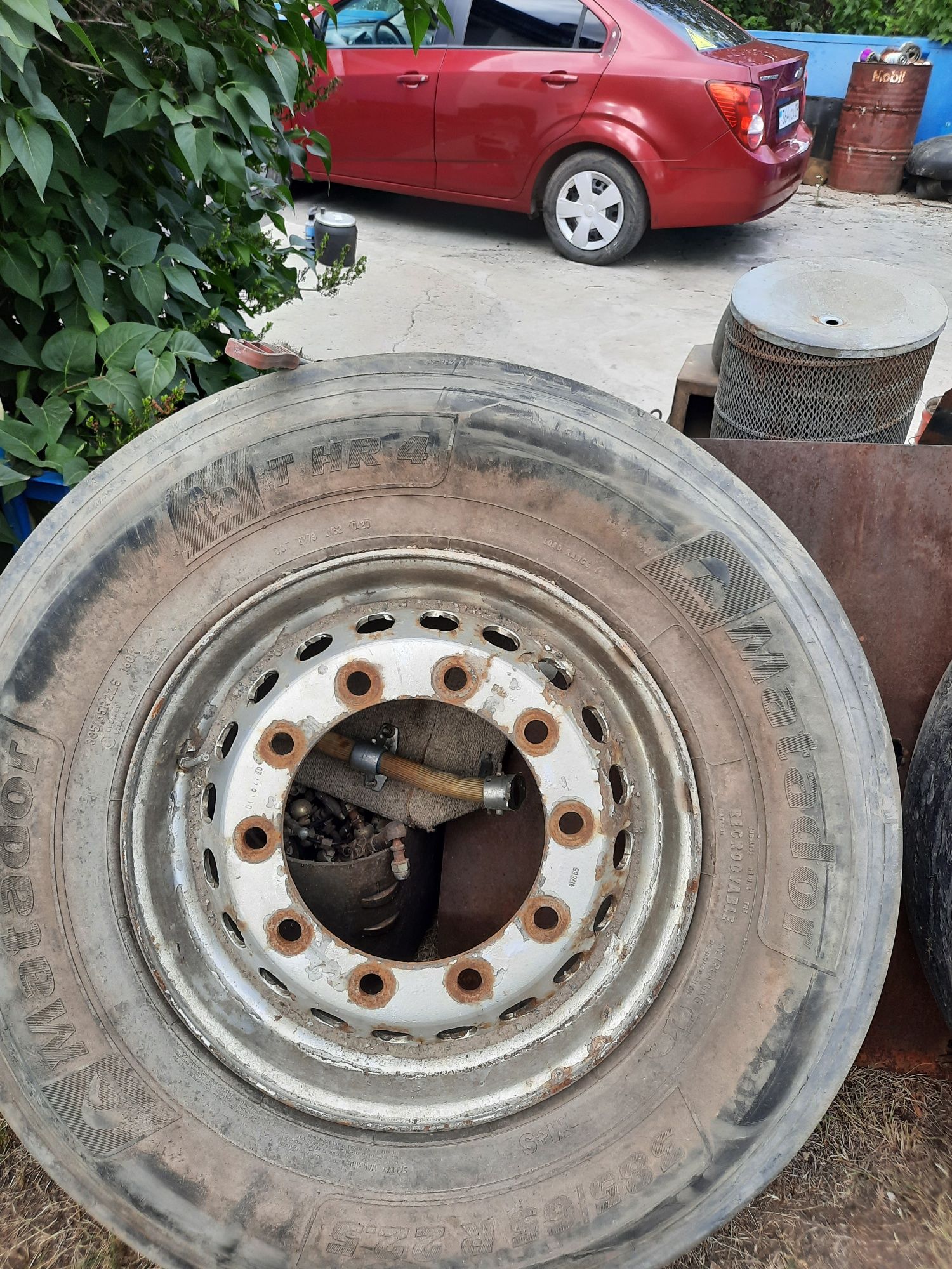 Диски от прицепа и тягача