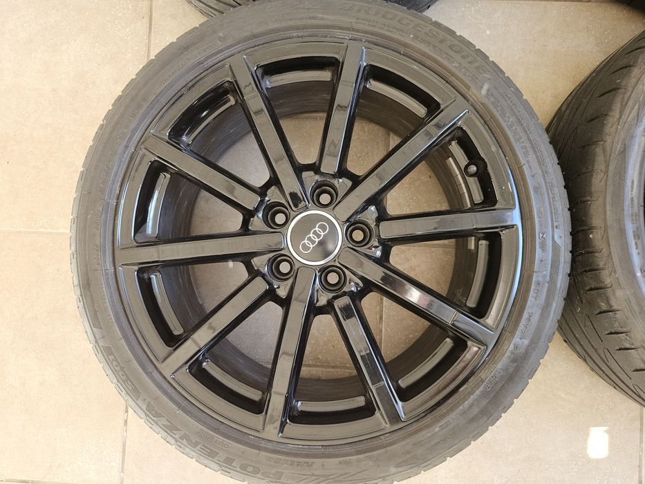 Jante originale Audi ca noi + Anvelope vara 225 40 18