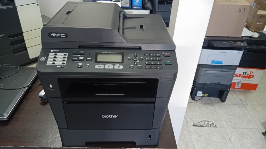 Отличен!!! Лазерен принтер, скенер и копир Brother - MFC 8510 DN