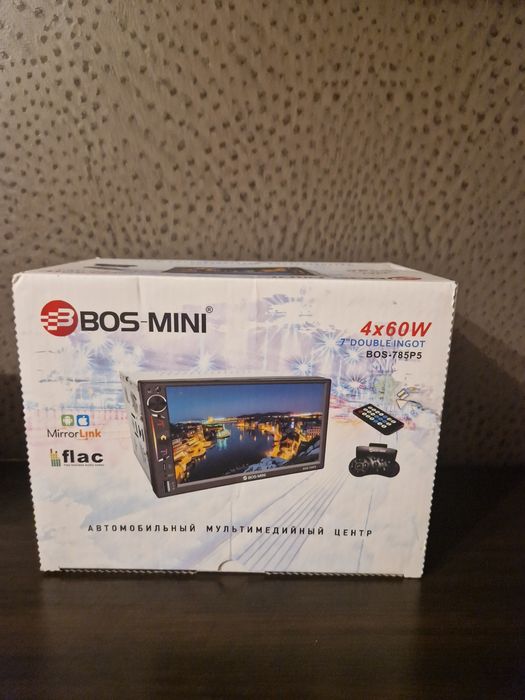 2х диновая Dvd магнитола Boss mini