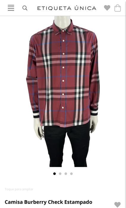 Риза Burberry размер L