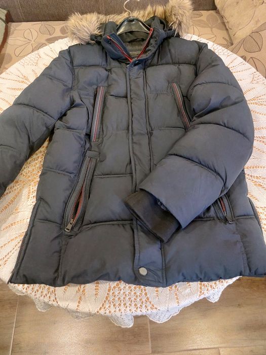 Мъжко зимно яке с подплата